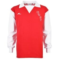 Rotherham United 1976-77 Bukta Retro Football Shirt – Long Sleeve Red & White Vintage Jersey