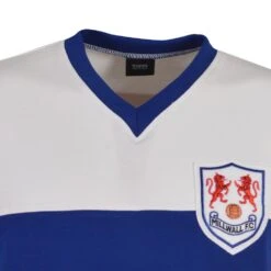 Millwall 1963 Home Retro Football Shirt - Royal Blue V-Neck Heritage Jersey 6 Millwall 1963 Home Retro Football Shirt - Royal Blue V-Neck Heritage Jersey -Toffs Store 1015 2