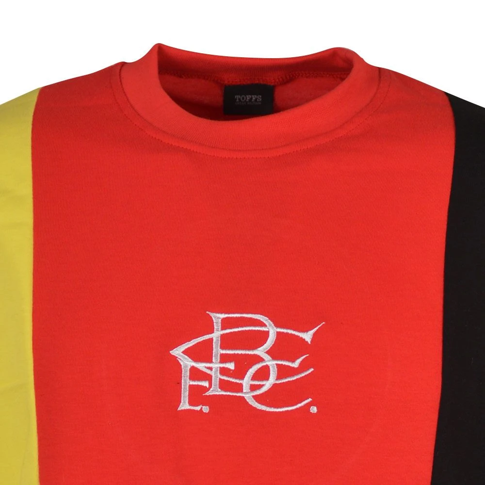 Birmingham City Blue with German Flag Stripe β 1970s Retro Long Sleeve Football Shirt 4 Birmingham City Blue with German Flag Stripe β 1970s Retro Long Sleeve Football Shirt - Image 2