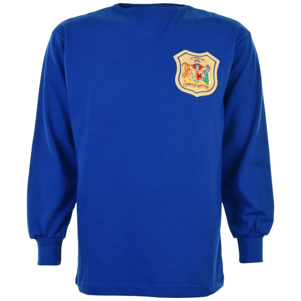 Cardiff City Royal Blue 1927 FA Cup Final Retro Football Shirt – Heritage Long Sleeve Jersey 3 Cardiff City Royal Blue 1927 FA Cup Final Retro Football Shirt – Heritage Long Sleeve Jersey