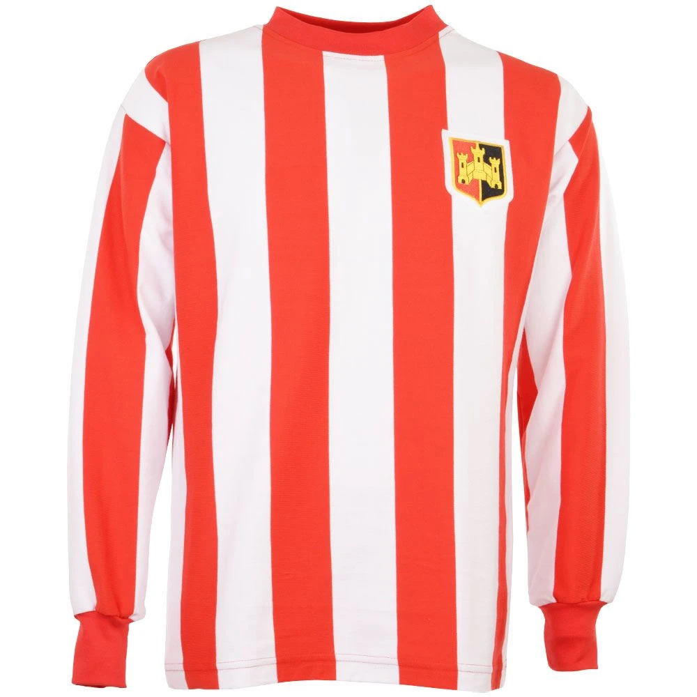 Exeter City Red and White Stripes 1972-1973 Retro Long Sleeve Football Shirt 3 Exeter City Red and White Stripes 1972-1973 Retro Long Sleeve Football Shirt