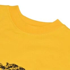 Hull City 1971-1972 Retro Football Shirt – Amber Long Sleeve with Center Tiger Badge -Toffs Store 1105 2