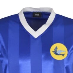 Cardiff City 1983 Retro Blue Home Shirt – Classic Bluebird V-Neck Football Jersey 7 Cardiff City 1983 Retro Blue Home Shirt – Classic Bluebird V-Neck Football Jersey -Toffs Store 1132 2