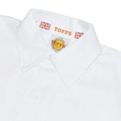 Millwall FC Navy Blue 1940 Retro Heritage Football Shirt – Long Sleeve Heavy Cotton Button Placket -Toffs Store 1158a 2 1