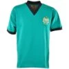 Plymouth Argyle 1958-59 Retro Football Shirt - White Classic V-Neck Home Kit -Toffs Store 1190