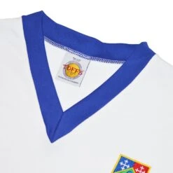 Queen's Park Rangers 1950s Blue and White Hooped Retro Football Shirt -Toffs Store 1198 2