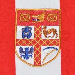 Stoke City 1972 League Cup Final Retro Football Shirt – Red and White Striped Long Sleeve Jersey -Toffs Store 1217 1