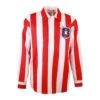 Sunderland AFC 1937 Retro Football Shirt – Red and White Stripes Long Sleeve Heavy Drill Cotton 1 Sunderland AFC 1937 Retro Football Shirt – Red and White Stripes Long Sleeve Heavy Drill Cotton -Toffs Store 1219