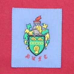 Scunthorpe United 1957-59 Retro Football Shirt - Claret & Blue Long Sleeve Vintage Jersey -Toffs Store 1296 1