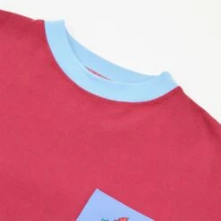 Scunthorpe United 1957-59 Retro Football Shirt - Claret & Blue Long Sleeve Vintage Jersey -Toffs Store 1296 2
