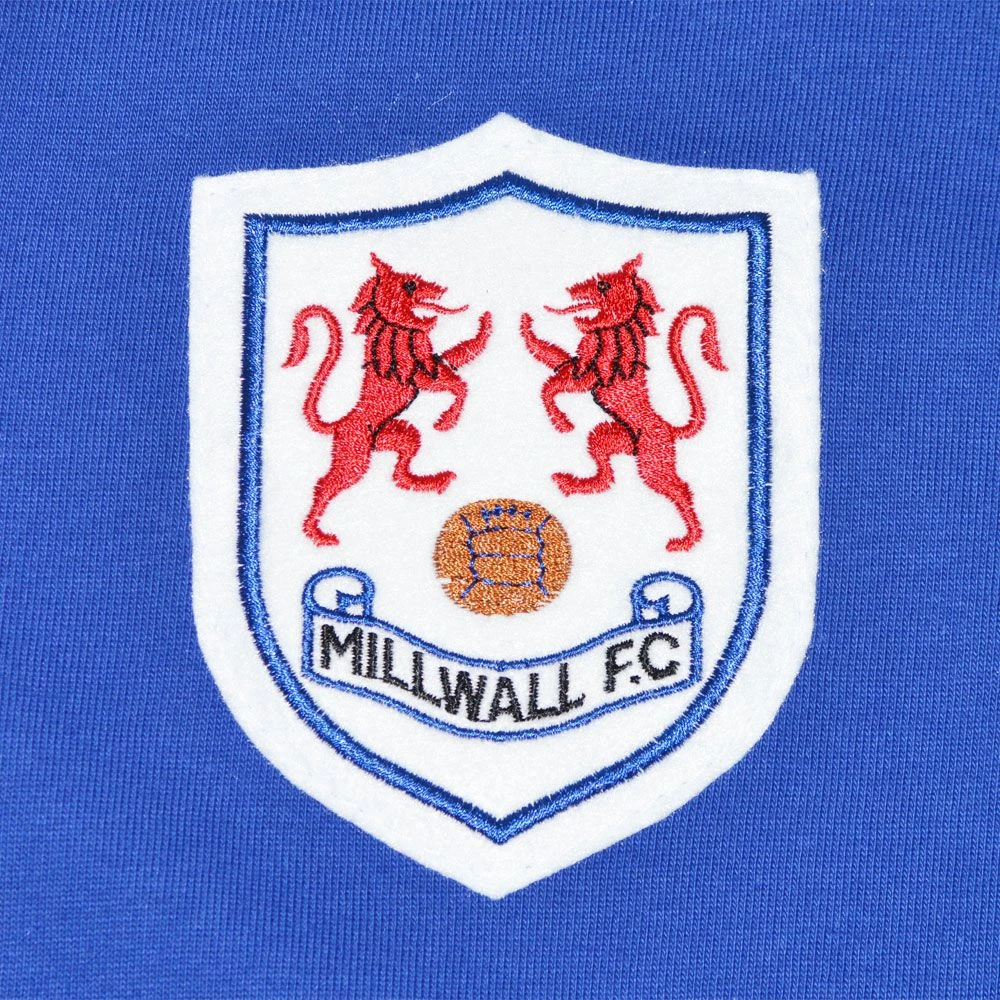 Millwall FC 1950-1960 Retro Football Shirt - Royal Blue & White Lions Classic 4 Millwall FC 1950-1960 Retro Football Shirt - Royal Blue & White Lions Classic - Image 2