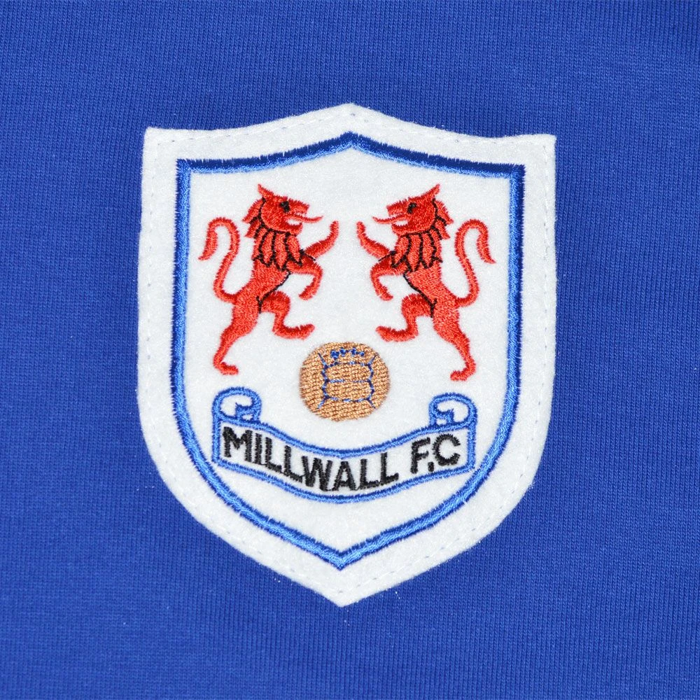 Millwall 1960s Retro Football Shirt 4 Millwall 1960s Retro Football Shirt - Image 2