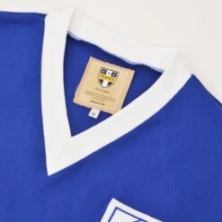 Shrewsbury Town 1960s Retro Football Shirt - Blue and White Striped Arthur Rowley Edition 7 Shrewsbury Town 1960s Retro Football Shirt - Blue and White Striped Arthur Rowley Edition -Toffs Store 1365 2