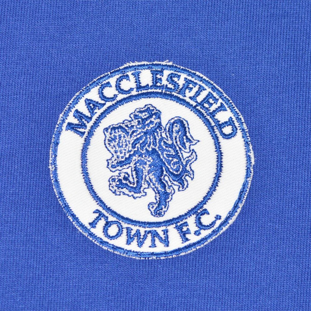 Macclesfield Town 1967 Royal Blue Retro Football Shirt – Long Sleeve Vintage Silkmen Jersey 4 Macclesfield Town 1967 Royal Blue Retro Football Shirt – Long Sleeve Vintage Silkmen Jersey - Image 2