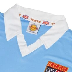 Stoke City 1977 - 1982 Away Retro Football Shirt – Classic Yellow V-Neck Collared Jersey 7 Stoke City 1977 - 1982 Away Retro Football Shirt – Classic Yellow V-Neck Collared Jersey -Toffs Store 1378 2