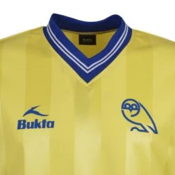 Sheffield Wednesday 1982-84 Blue and White Striped Kids Retro Football Shirt -Toffs Store 1458 2 1