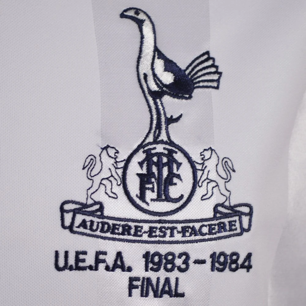 Tottenham Hotspur 1984 UEFA Cup Final Kids Retro Football Shirt 4 Tottenham Hotspur 1984 UEFA Cup Final Kids Retro Football Shirt - Image 2