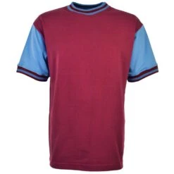 Thames Ironworks 1966 Home Kids Retro Football Shirt – Navy with Union Jack Crest Heavyweight Jersey