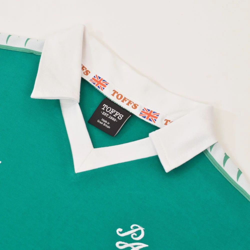 Plymouth Argyle 1978-1980 Retro Football Shirt - Green Bukta Long Sleeve with White Collar 5 Plymouth Argyle 1978-1980 Retro Football Shirt - Green Bukta Long Sleeve with White Collar - Image 3