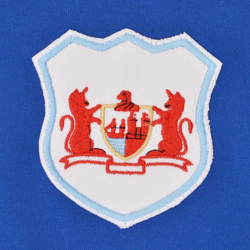 Bristol City 1909 FA Cup Final Retro Shirt – Red Rose Badge Long Sleeve Football Jersey 4 Bristol City 1909 FA Cup Final Retro Shirt – Red Rose Badge Long Sleeve Football Jersey - Image 2