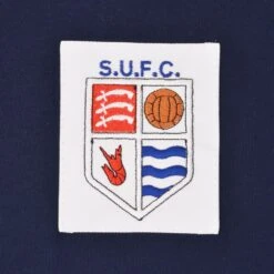 Southend United Black 1968-69 Retro – Vintage Long Sleeve Cotton Football Shirt -Toffs Store 1946 1