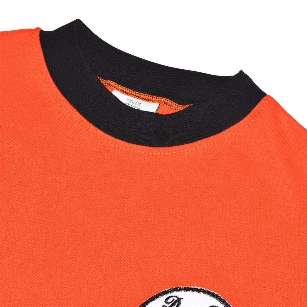 Dundee United 1969-1972 Retro Tangerine Long Sleeve Football Shirt 5 Dundee United 1969-1972 Retro Tangerine Long Sleeve Football Shirt - Image 3
