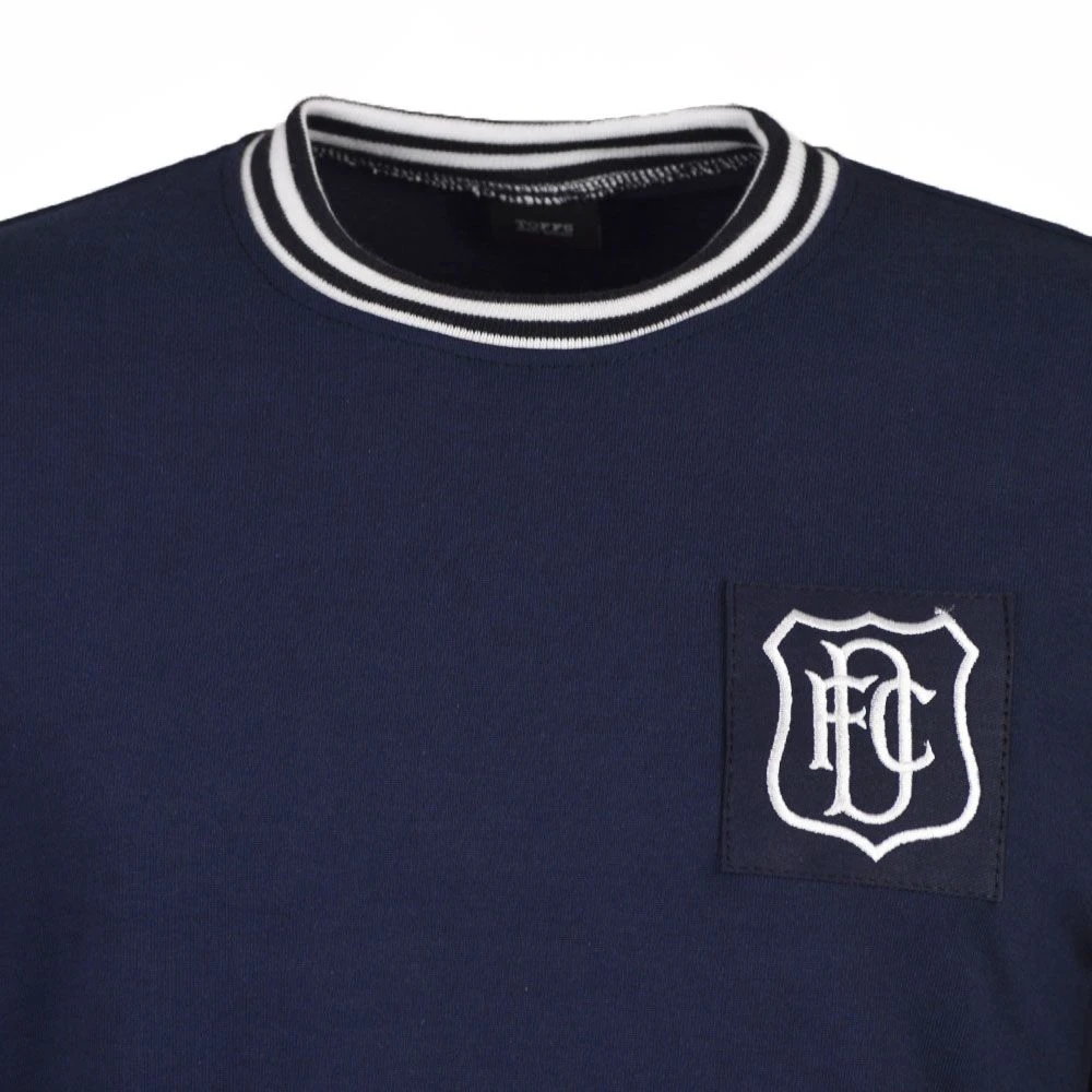 Dundee FC Late 1960s Retro Football Shirt – Navy Blue Long Sleeve Heritage Jersey 5 Dundee FC Late 1960s Retro Football Shirt – Navy Blue Long Sleeve Heritage Jersey - Image 3