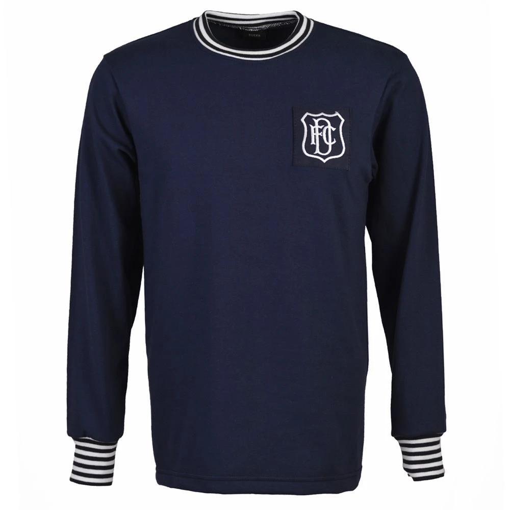 Dundee FC Late 1960s Retro Football Shirt – Navy Blue Long Sleeve Heritage Jersey 3 Dundee FC Late 1960s Retro Football Shirt – Navy Blue Long Sleeve Heritage Jersey