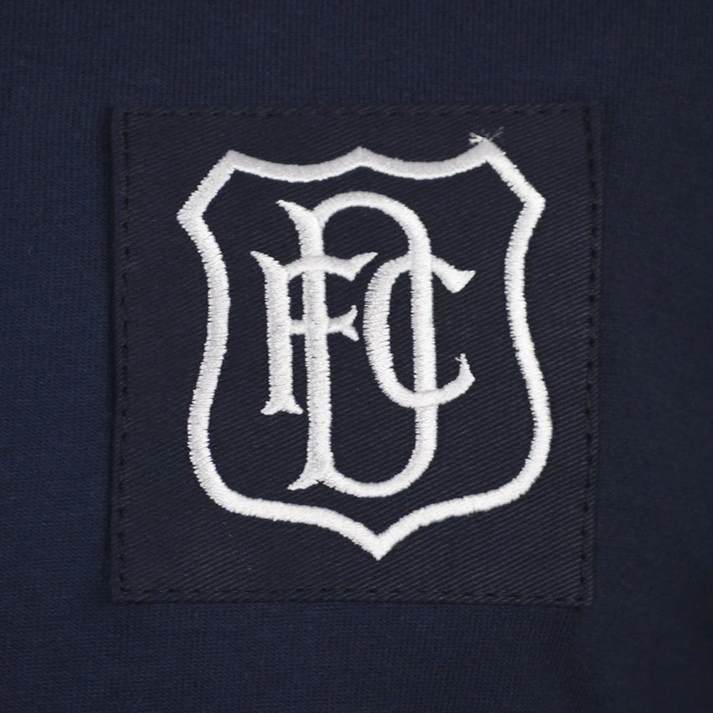 Dundee FC Late 1960s Retro Football Shirt – Navy Blue Long Sleeve Heritage Jersey 4 Dundee FC Late 1960s Retro Football Shirt – Navy Blue Long Sleeve Heritage Jersey - Image 2