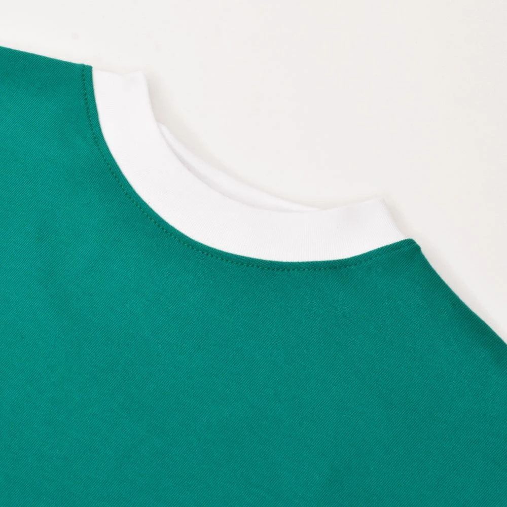 Hibernian 1973-1974 Retro Green and White Long Sleeve Football Shirt 4 Hibernian 1973-1974 Retro Green and White Long Sleeve Football Shirt - Image 2