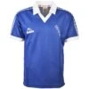 Queen Of The South 1977-1980 Retro Bukta Football Shirt - Blue with White Collar Classic Short Sleeve 1 Queen Of The South 1977-1980 Retro Bukta Football Shirt - Blue with White Collar Classic Short Sleeve -Toffs Store 2078