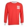 Aberdeen FC 1965-66 Kids Retro Long Sleeve Football Shirt – Classic Red Heavy Cotton Jersey -Toffs Store 2417 4