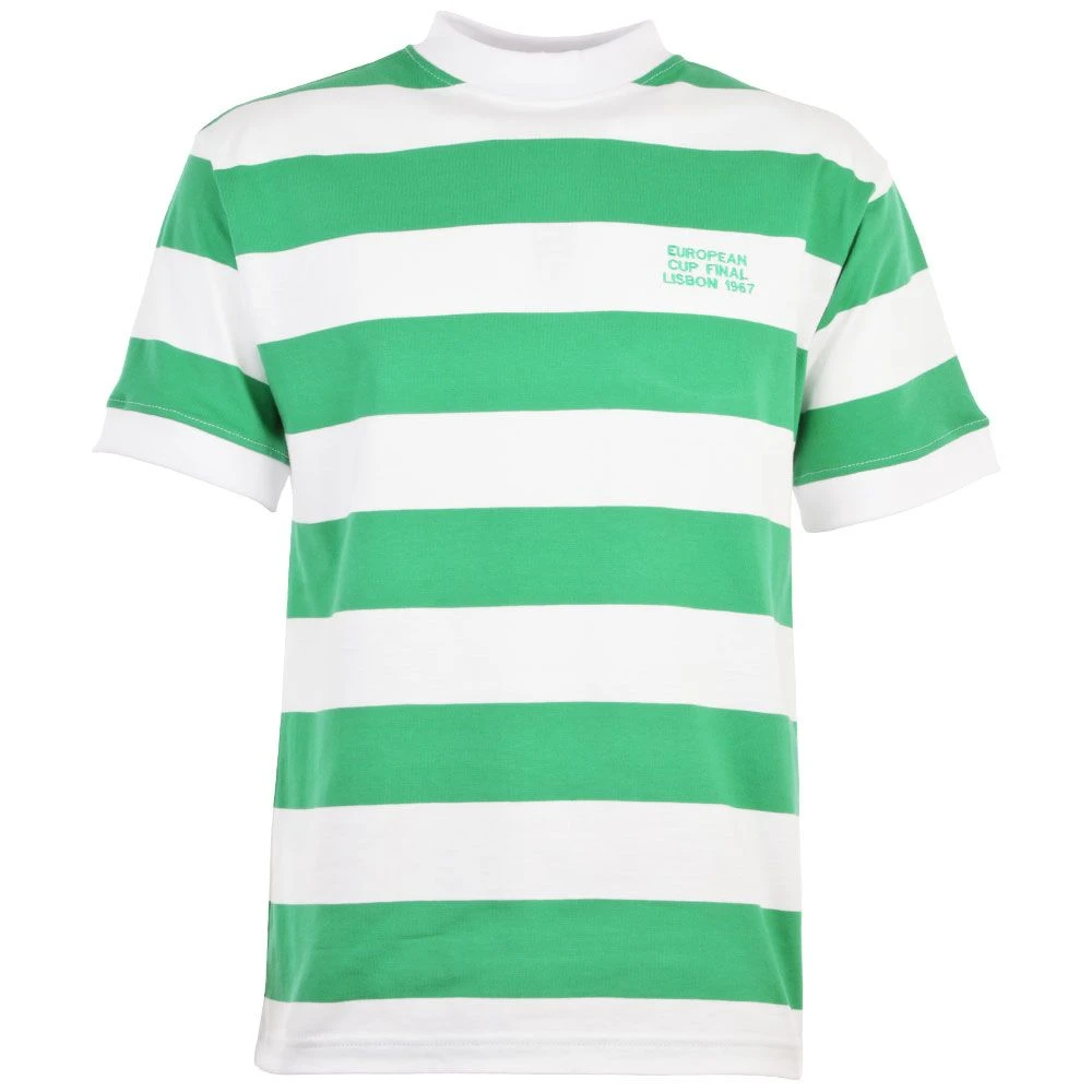 Celtic 1967 European Cup Lisbon Short Sleeve Retro Shirt 3 Celtic 1967 European Cup Lisbon Short Sleeve Retro Shirt