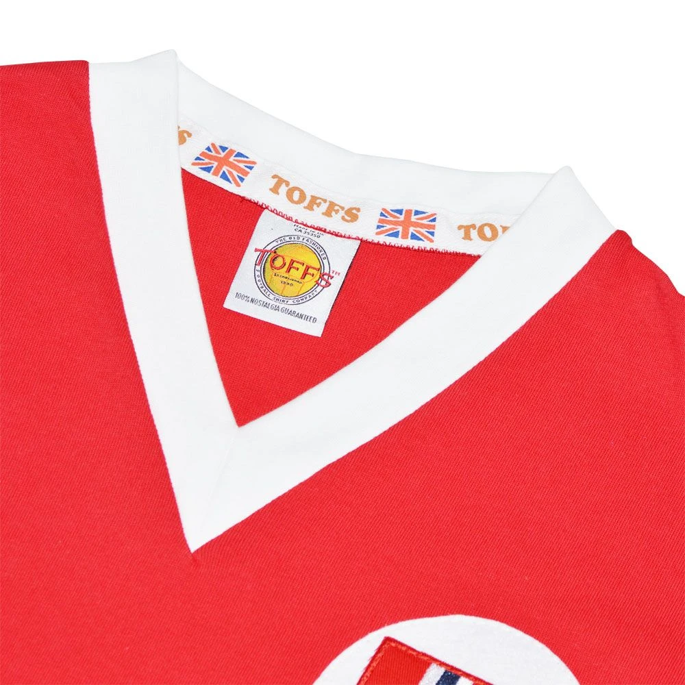 Norway 1960s Kids Retro Football Shirt 5 Norway 1960s Kids Retro Football Shirt - Image 3