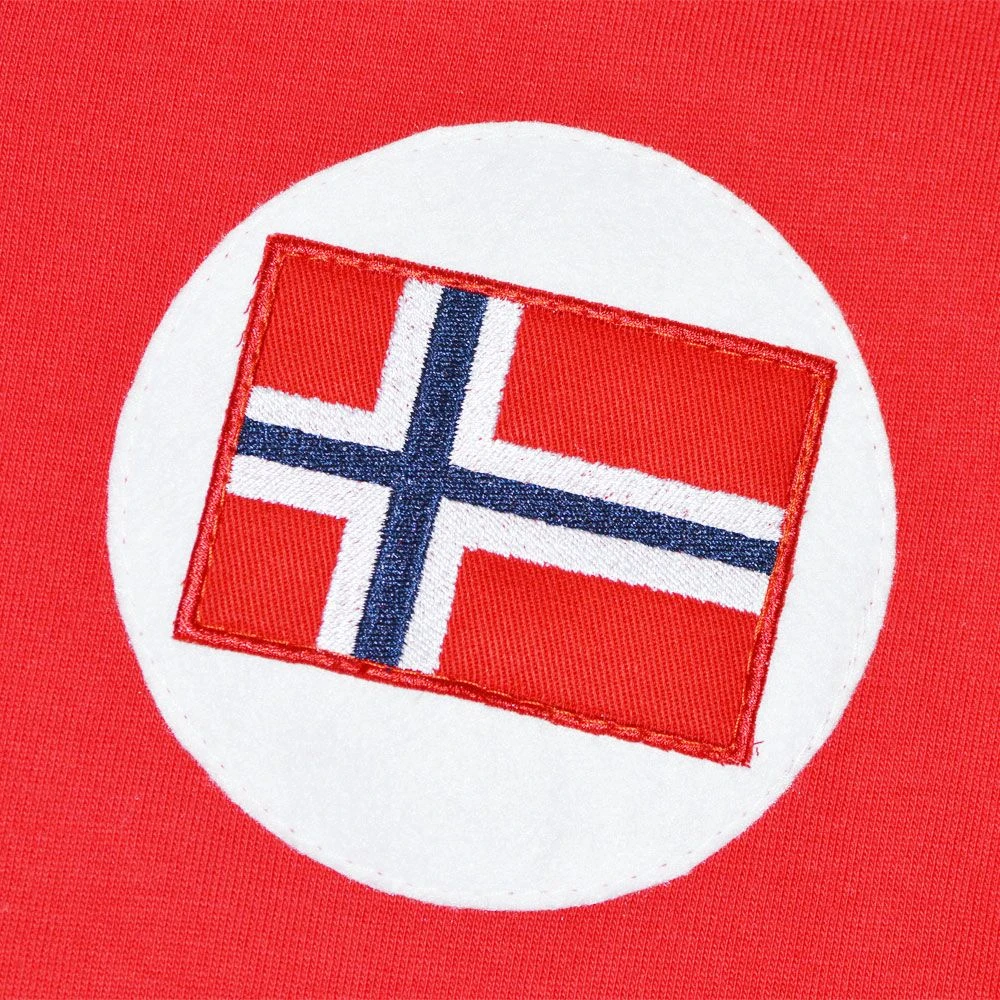 Norway 1960s Kids Retro Football Shirt 4 Norway 1960s Kids Retro Football Shirt - Image 2
