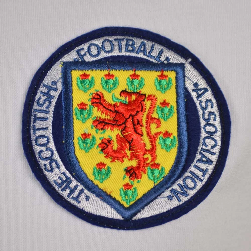 Scotland 1974 Away Kids World Cup Retro Football Shirt 4 Scotland 1974 Away Kids World Cup Retro Football Shirt - Image 2
