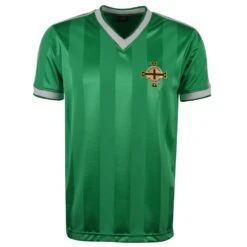 Northern Ireland 1984 Polyester Kids Retro Football Shirt
