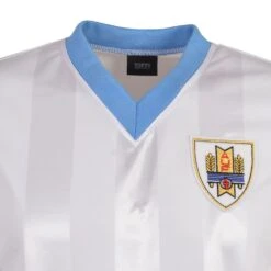 Uruguay 1986 World Cup Kids Retro Football Shirt – Sky Blue Ghost Stripe V-Neck Jersey 7 Uruguay 1986 World Cup Kids Retro Football Shirt – Sky Blue Ghost Stripe V-Neck Jersey -Toffs Store 3350 1 1