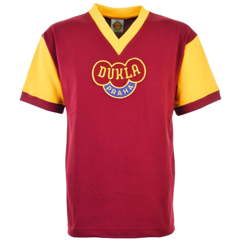 Dukla Prague 1960s Retro Football Shirt 3 Dukla Prague 1960s Retro Football Shirt