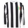 Piemonte Calcio Black and White Striped Retro 1960s Heritage Football Shirt – Long Sleeve Classic Edition 1 Piemonte Calcio Black and White Striped Retro 1960s Heritage Football Shirt – Long Sleeve Classic Edition -Toffs Store 4027