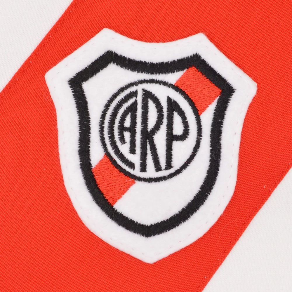 Riverplate 1960s-1970s Retro Football Shirt 4 Riverplate 1960s-1970s Retro Football Shirt - Image 2