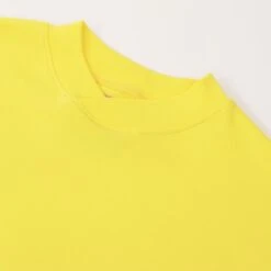 FC Barcelona 1970s Retro Away Shirt – Yellow with Blaugrana Diagonal Sash Long Sleeve Football Jersey -Toffs Store 4124 2