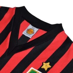 AC Milan 1979-80 Retro Football Shirt -Toffs Store 4177 2