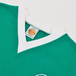 Palmeiras 1970s Retro Football Shirt – Classic Green V-Neck Heritage Jersey -Toffs Store 4203 2