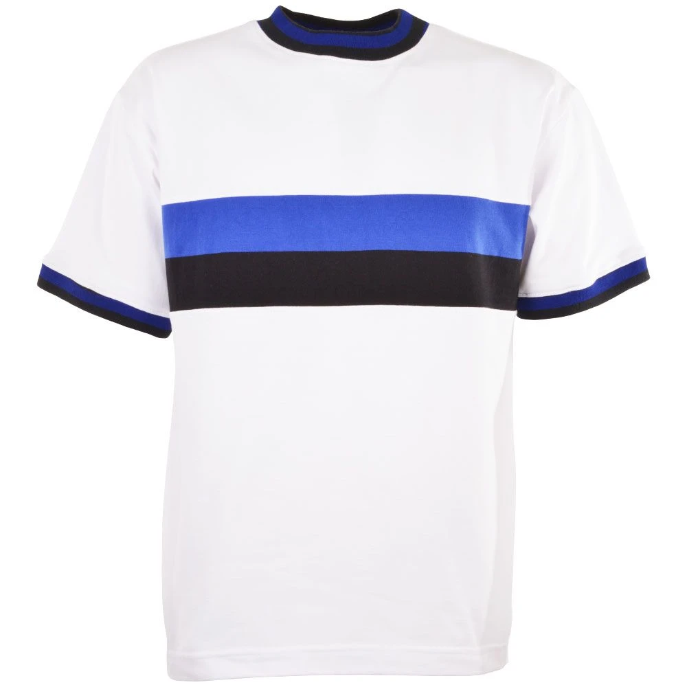Internazionale (Inter Milan) 1965 Retro Football Shirt - Classic Blue and Black Vertical Stripes 3 Internazionale (Inter Milan) 1965 Retro Football Shirt - Classic Blue and Black Vertical Stripes
