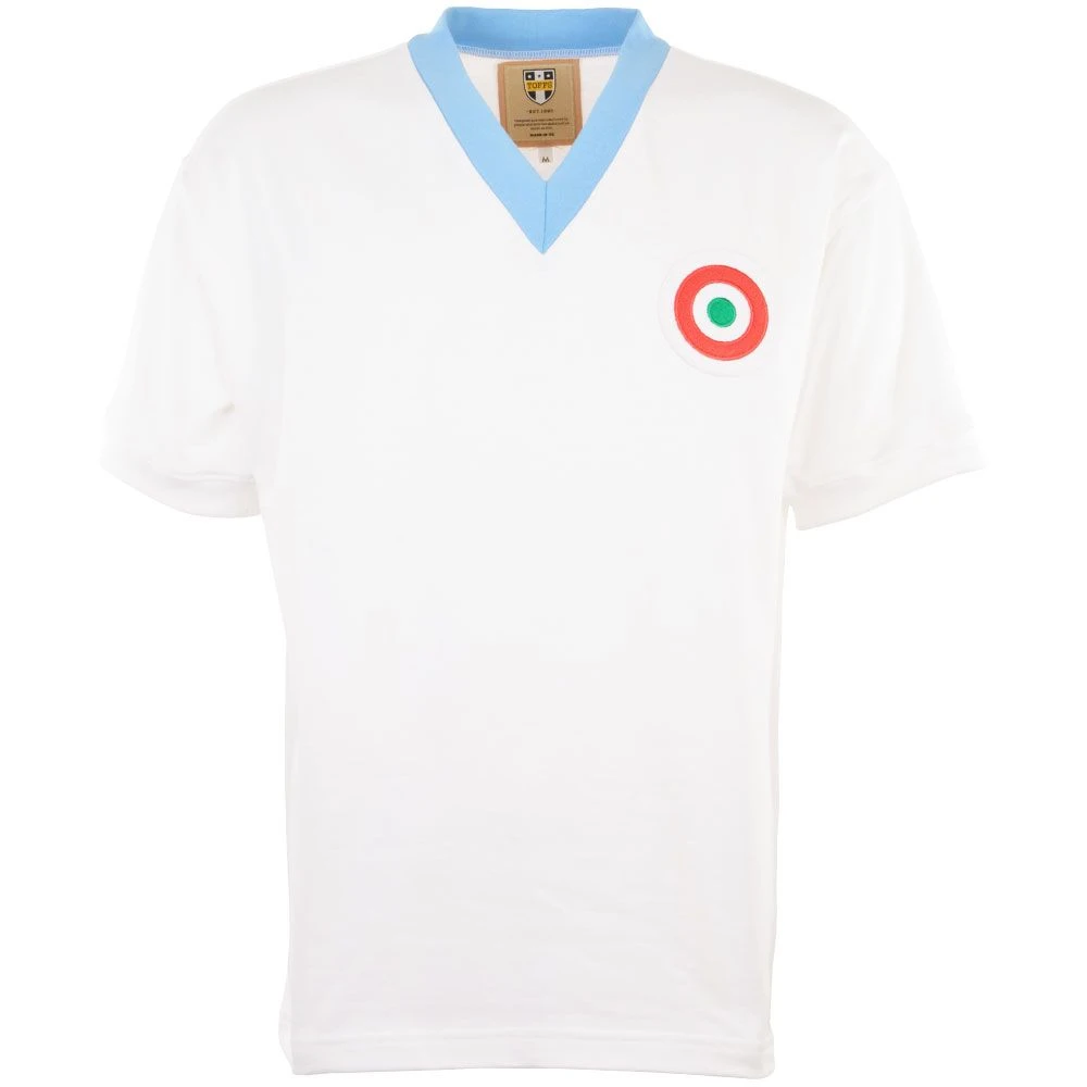 Lazio 1958-59 Retro Football Shirt – Classic Sky Blue V-Neck Short Sleeve Jersey 3 Lazio 1958-59 Retro Football Shirt – Classic Sky Blue V-Neck Short Sleeve Jersey