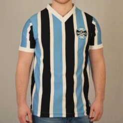 Gremio 1970s Retro Football Shirt