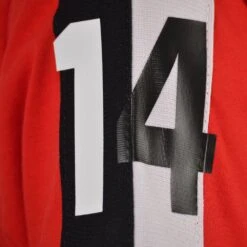 Washington Diplomats White No. 14 Retro Football Shirt – Vintage NASL Dips V-Neck Tee -Toffs Store 5069 2