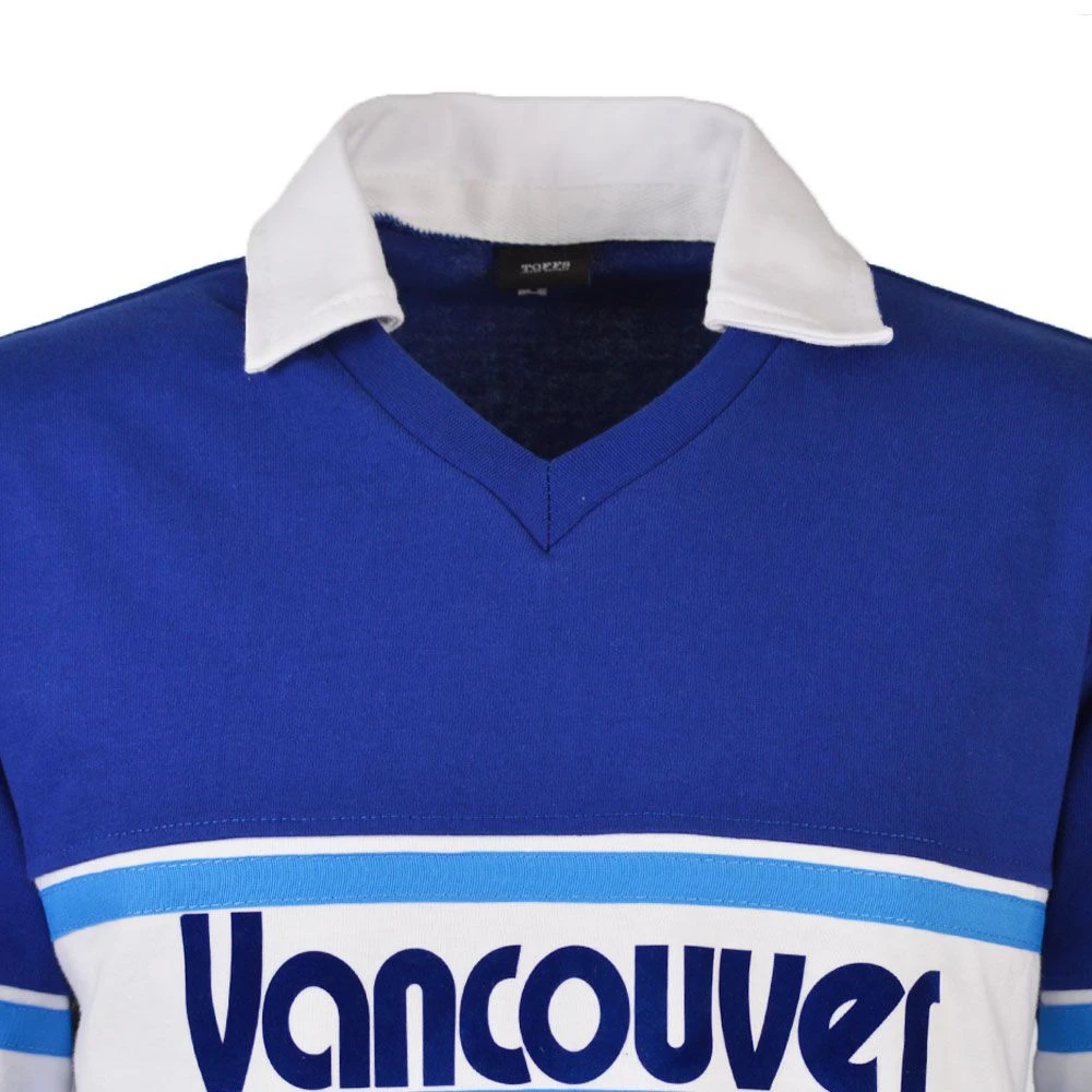 Vancouver Whitecaps 1980s Away White Long Sleeve - NASL Vintage Retro Football Shirt 5 Vancouver Whitecaps 1980s Away White Long Sleeve - NASL Vintage Retro Football Shirt - Image 3