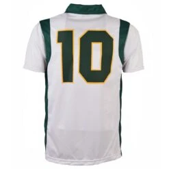 Tampa Bay Rowdies 1988-89 Home Retro Football Shirt - White/Bottle Green Vintage NASL Jersey -Toffs Store 5091 1